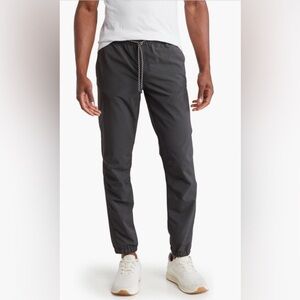 Hurley Men’s Gray Twill Joggers- Size L